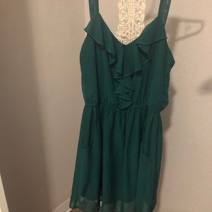 Green dress